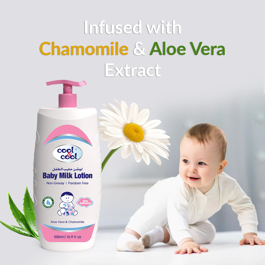 Baby Milk Lotion 500ml Pack of 2
