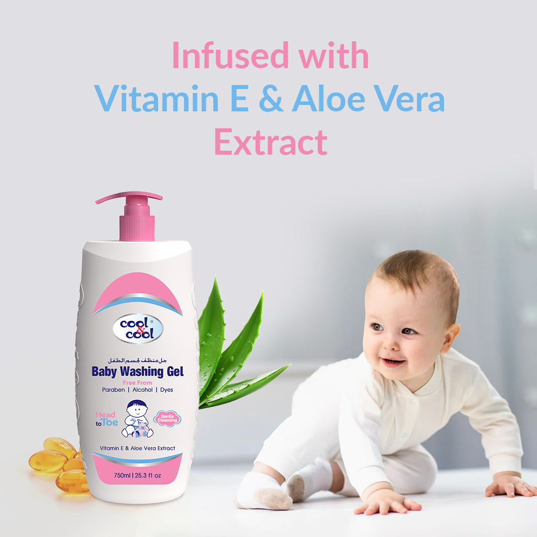 Baby Washing Gel 750ml Pack of 2