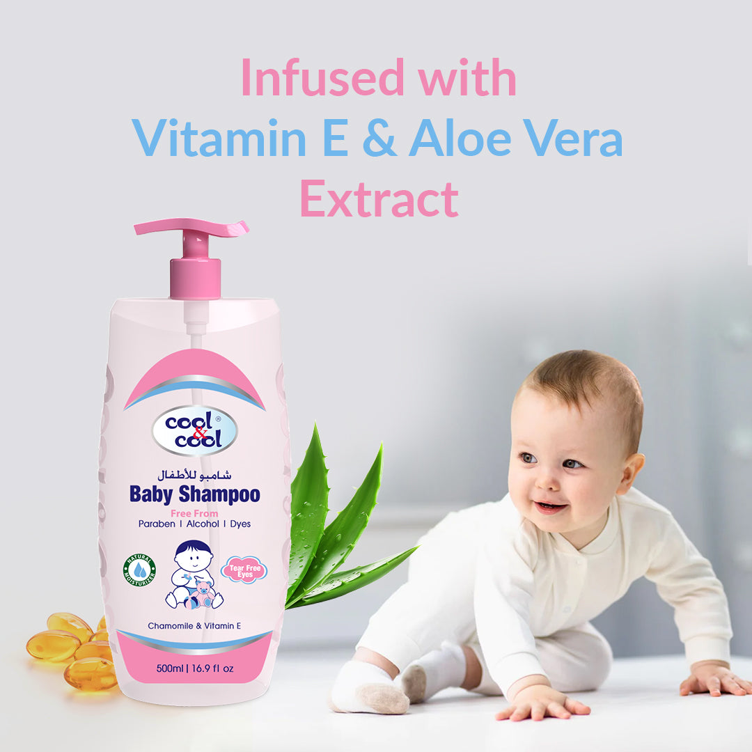 Baby Shampoo 500ml Pack of 4