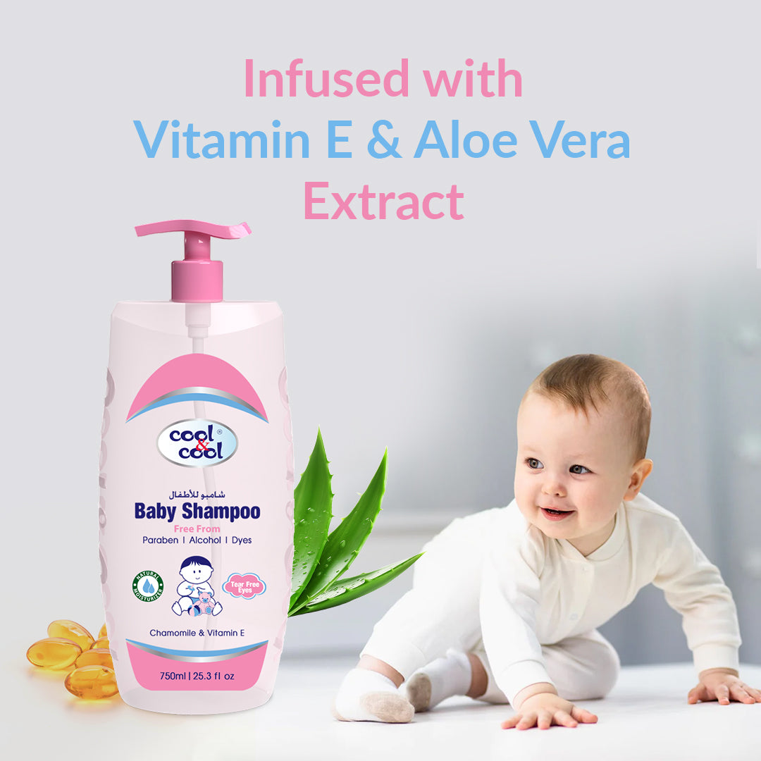Baby Shampoo 750ml Pack of 2