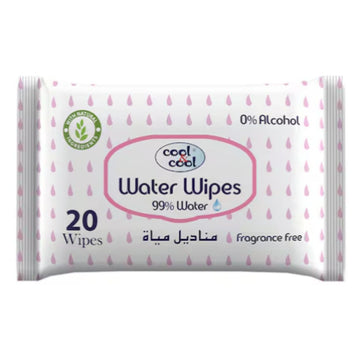 99% Water Content Baby Wipes 20 Sheets