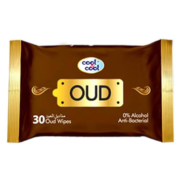 Anti Bacterial Oud Wipes 30 Sheets Single Pack