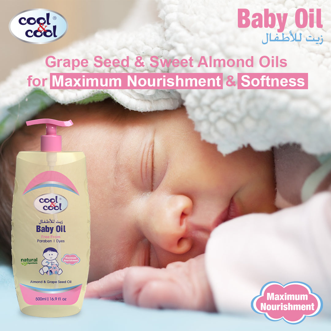 Baby Oil 500ml Pack of 2
