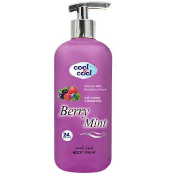 Cool & Cool Body Wash Berry Mint 500ml
