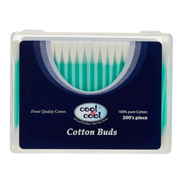 Cotton Buds 200 pcs Square Box