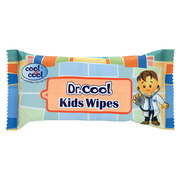 Doctor Cool Kids Wipes 10 Sheets Single Pack