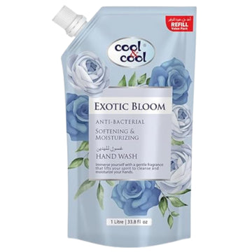 Exotic Bloom Hand Wash Pouch 1 Ltr