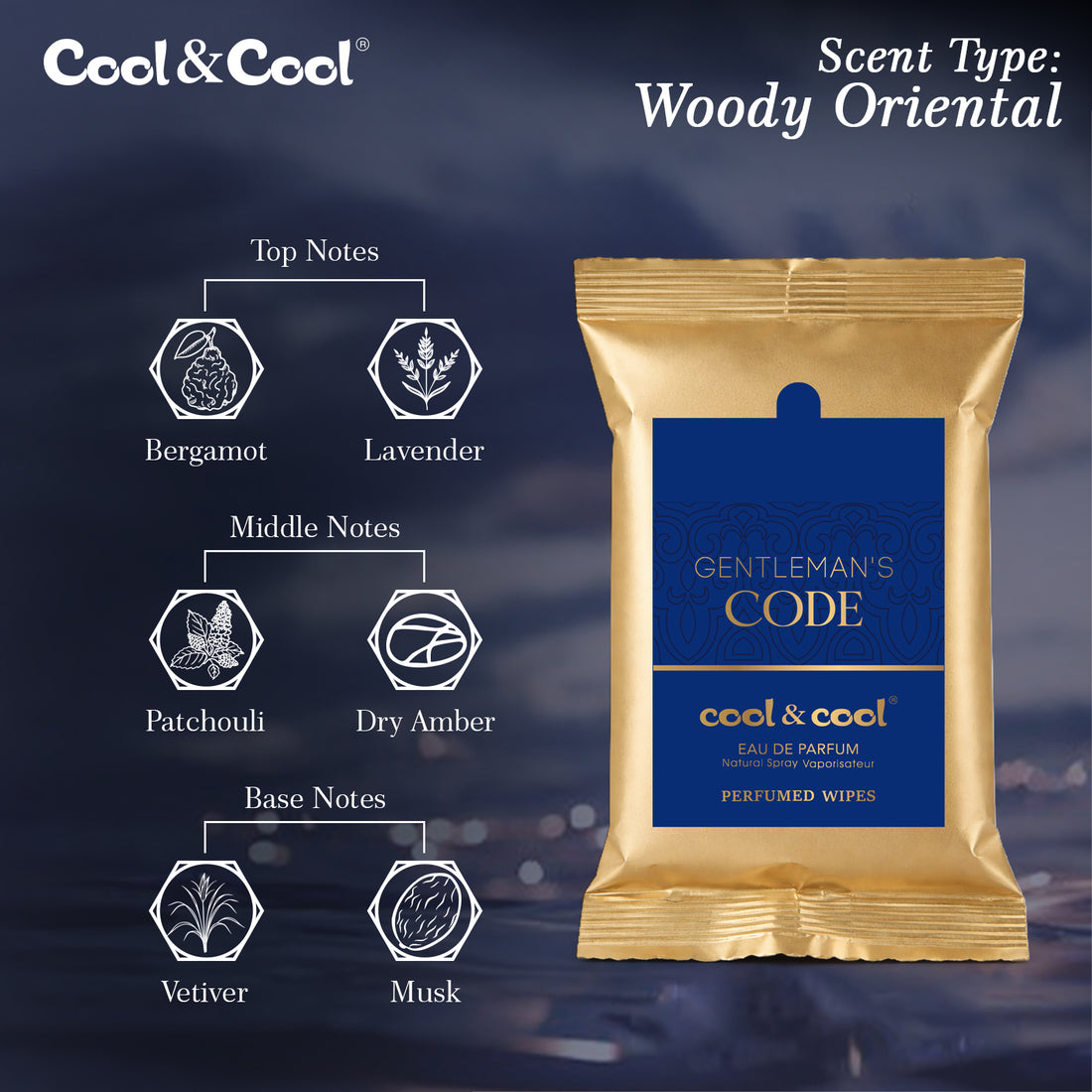 Gentleman's Code Perfumed Wipes
