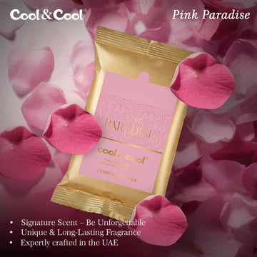 Pink Paradise Perfumed Wipes