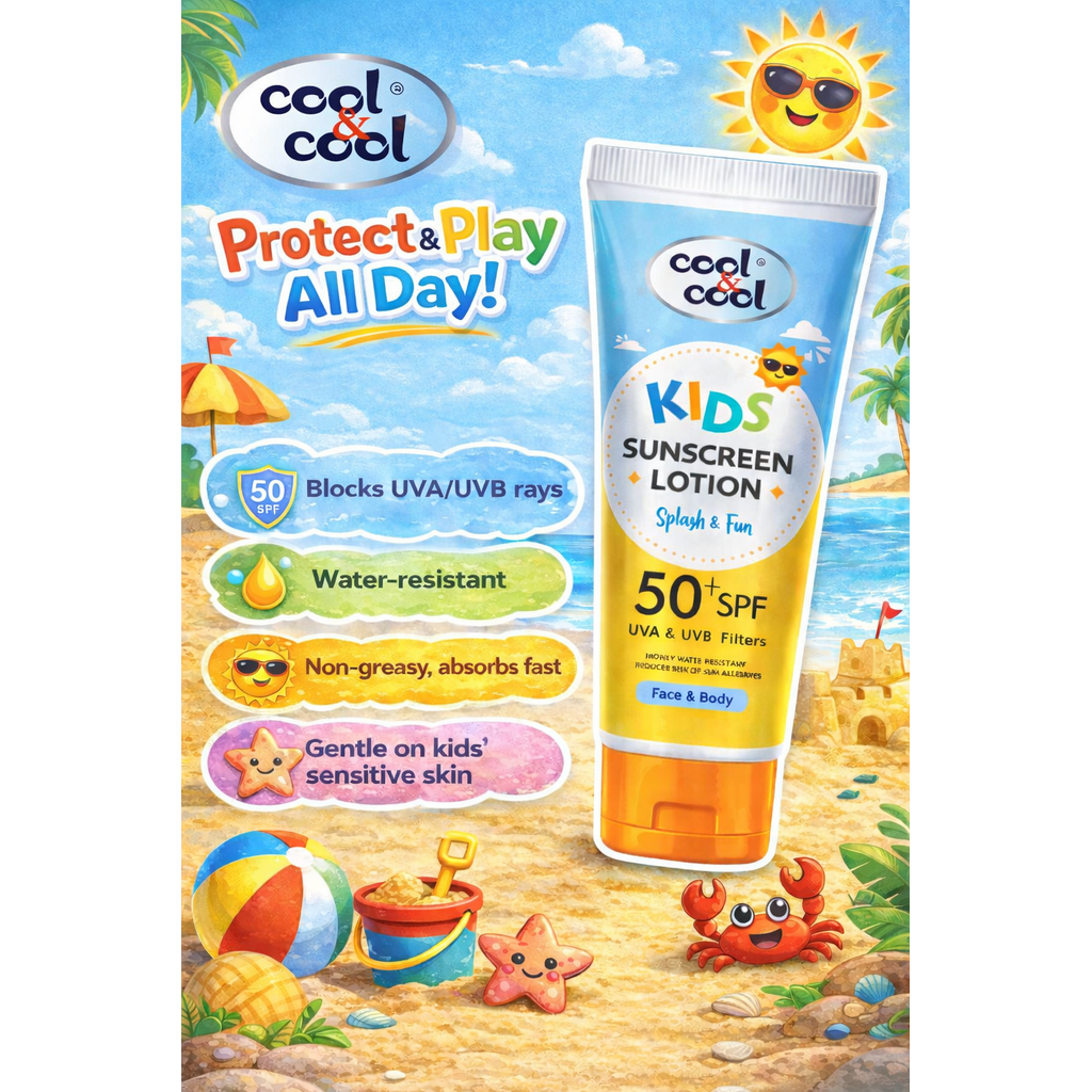 Kids Sunscreen Lotion SPF-50 50ml