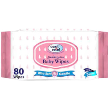 Baby Wipes Regular With Lid 80 Sheets
