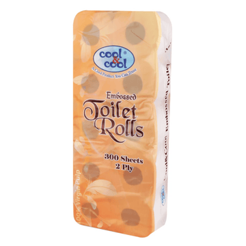 Toilet Roll 300's 10Bag 2Ply
