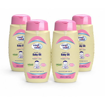 Baby Oil 100ml Pack of 4