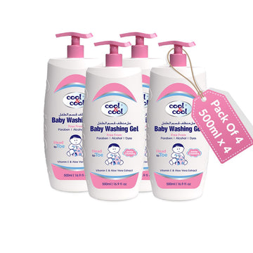 Baby Washing Gel 500ml Pack of 4