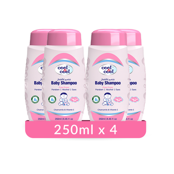Baby Shampoo 250ml Pack of 4