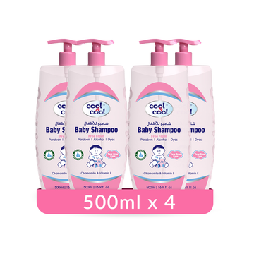 Baby Shampoo 500ml Pack of 4