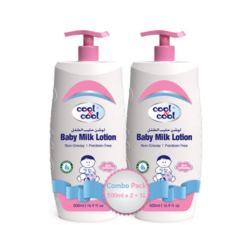 Baby Milk Lotion 500ml Pack of 2