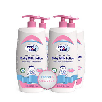 Baby Milk Lotion 500ml Pack of 4