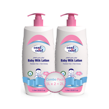 Baby Milk Lotion 1Ltr Pack of 2