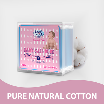 Baby Cotton Buds 55 pcs