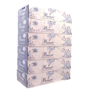 Luxury Facial Tissue Breeze  100's (1x6)